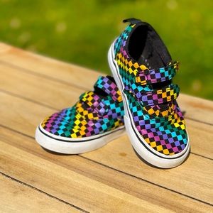 USED- Vans (Toddler Size) 9 Multi Color Excellent Condition